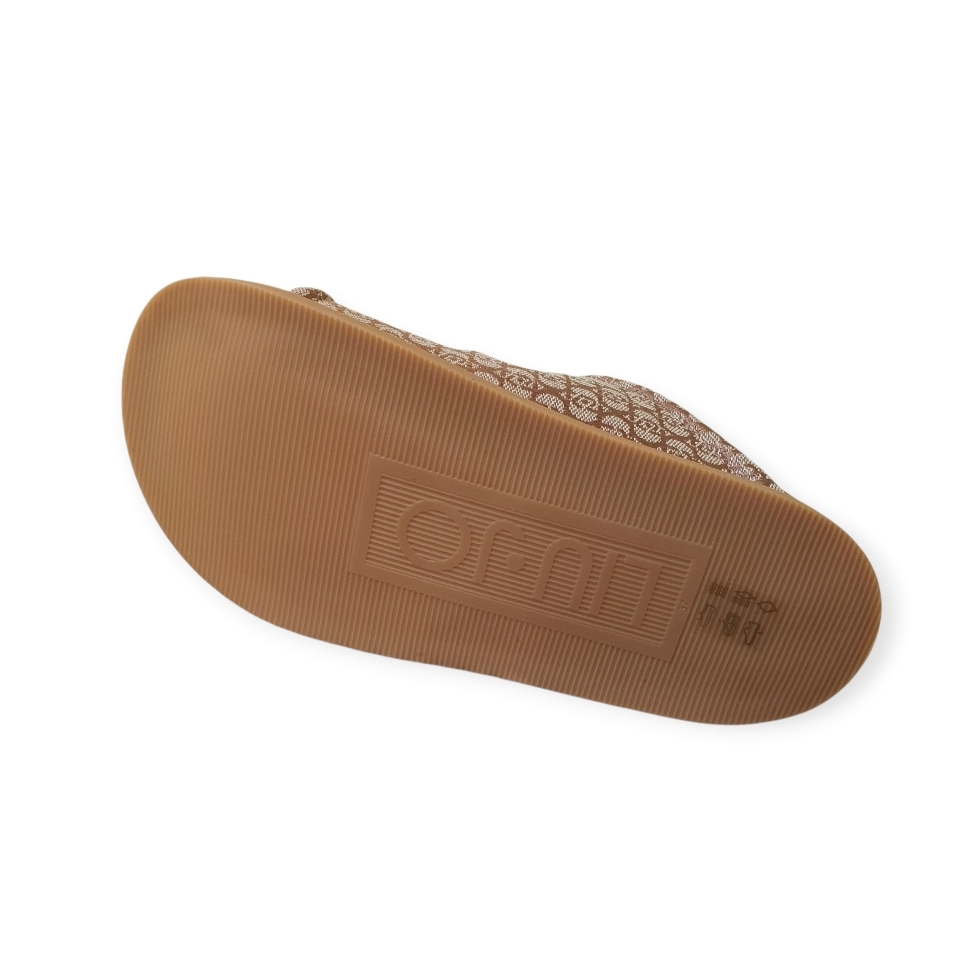 SA5127TX439 Monoggram jacquard Bescuit